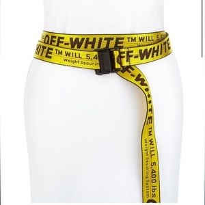 OFF-WHITE LOGO BELT
